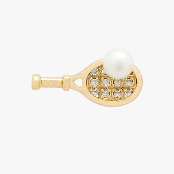 Kate Spade Queen Of The Court Tennis Earrings - Picture 2 of 2